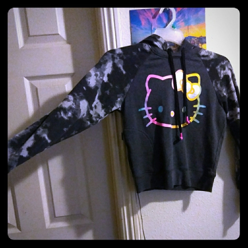 Hello kitty headphone sweatshirt like new